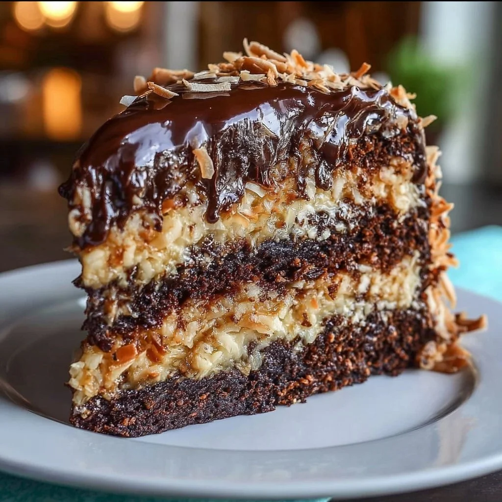 Moist German Chocolate Cake
