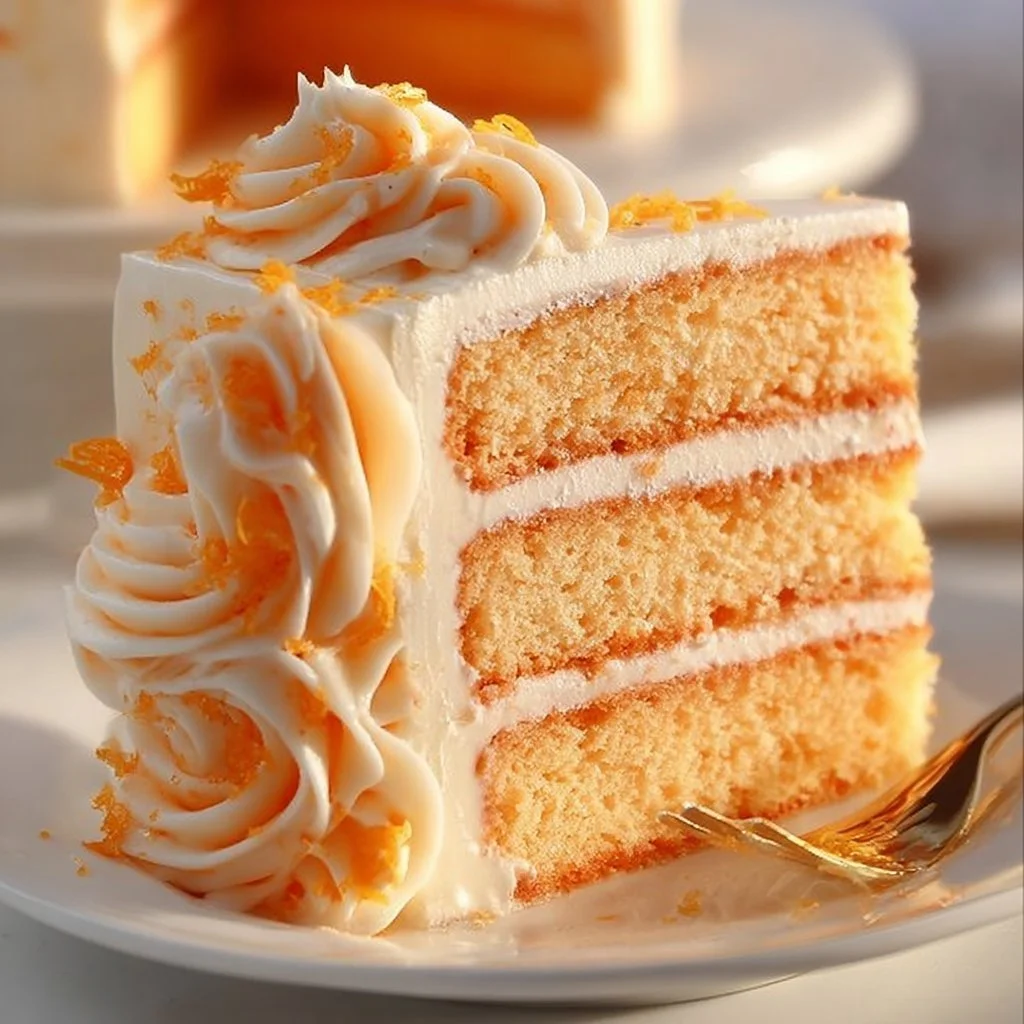 Orange Creamsicle Cake