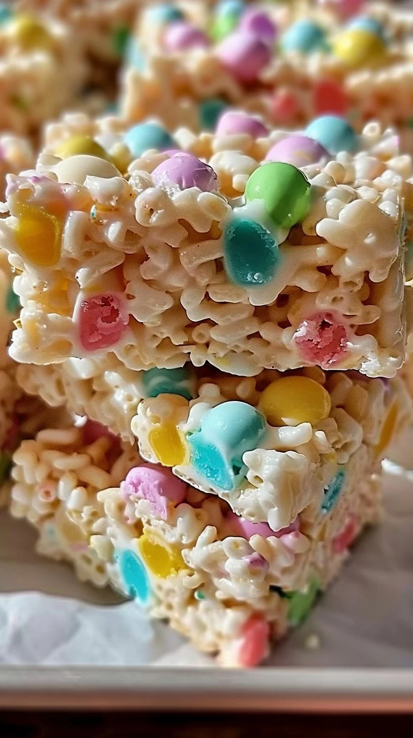 Easter Rice Krispie Bars