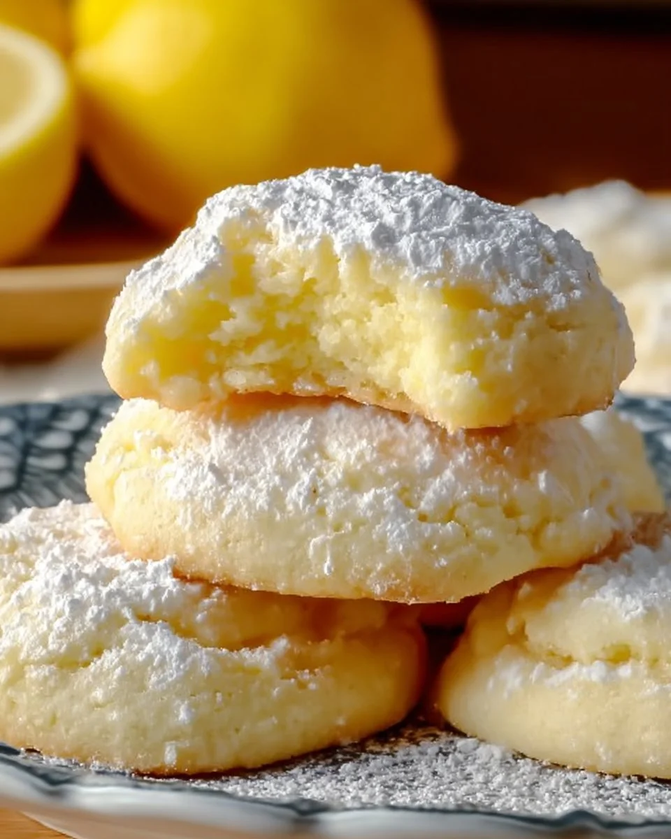 Lemon Cream Cheese Cookies