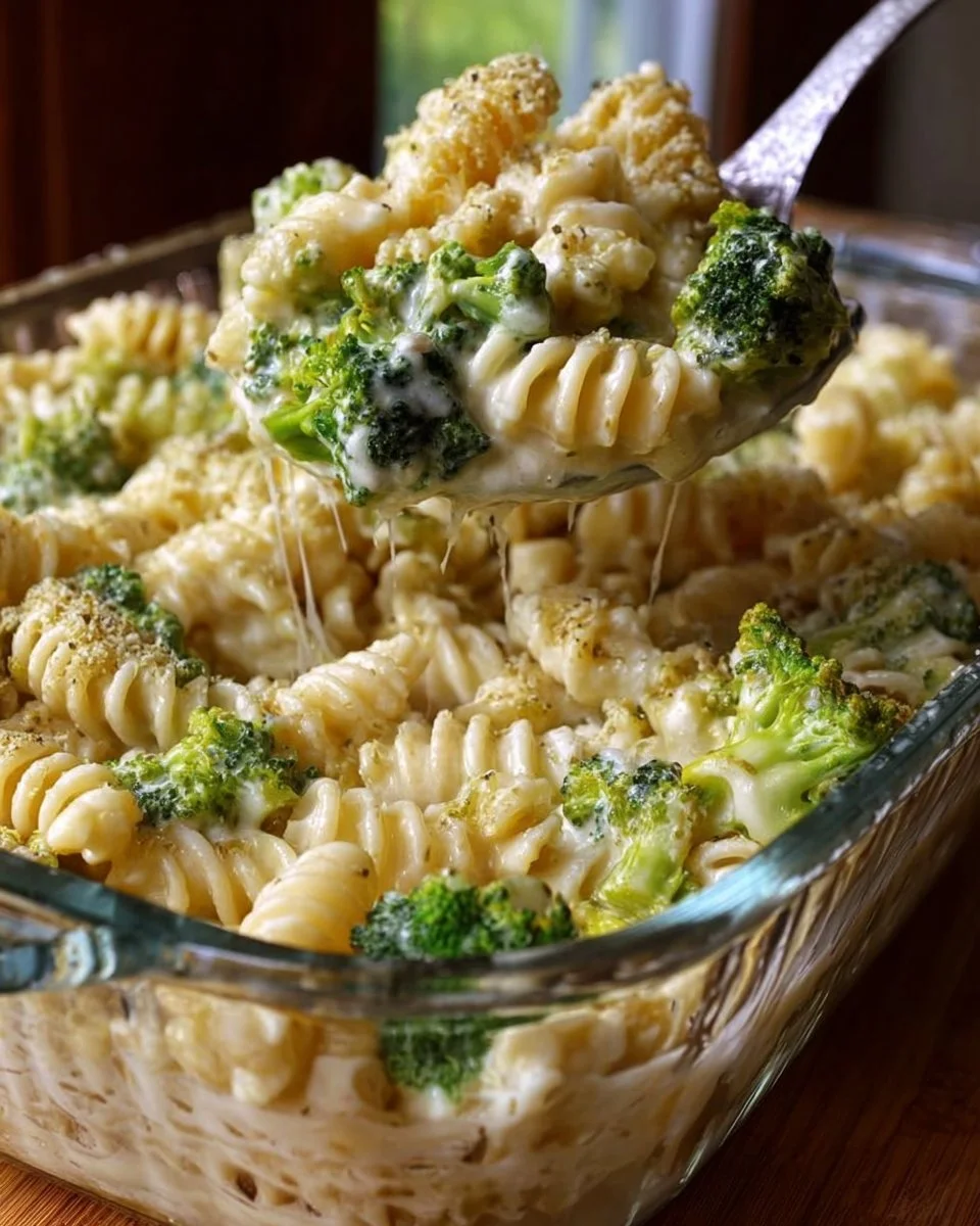 No-Boil Broccoli Pasta Bake