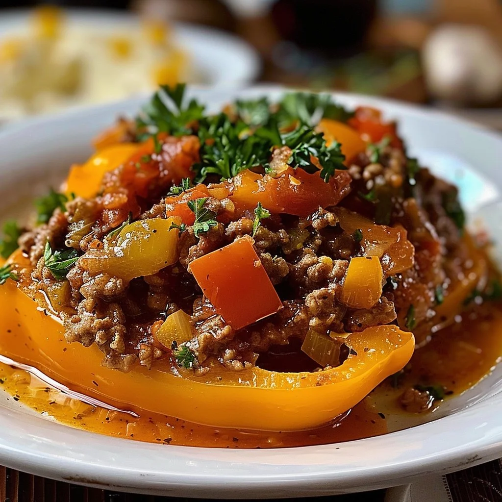 Stuffed Pepper Casserole Beef